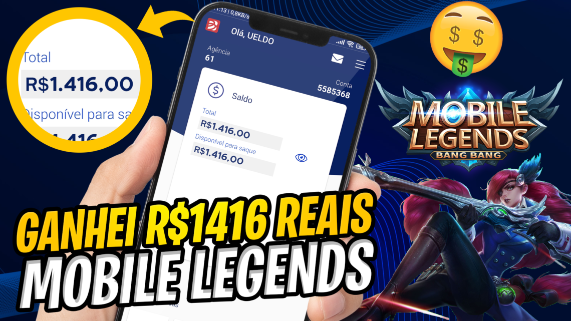 R$200 via PIX-Ganhar dinheiro com mobile legends-MLBB